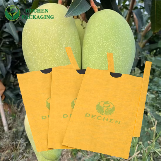 Sac en papier de sacs de couverture de barrière de fruits pour le sac de protection de pomme de mangue de raisin